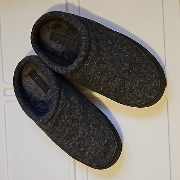 VINCE Wool Slip On Shearling Slipper Size 9 - Picture 5 of 14
